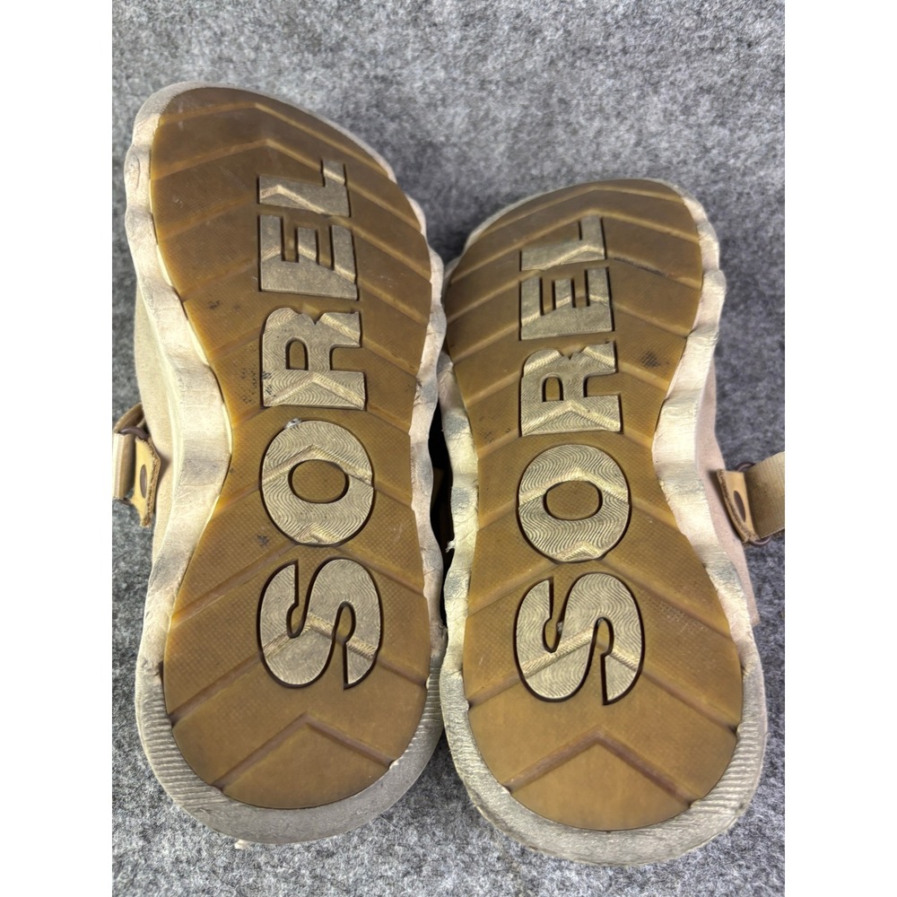 Sorel Ona Streetwear Clogs Womens Size 10 Tan Suede Adjustable Strap NL4971-260 - Picture 8 of 8